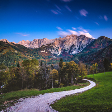 Jezersko gorniska vas