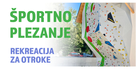 Športno plezanje - rekreacija za otroke