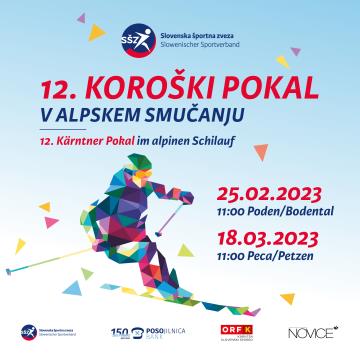 Vabilo na zaključno tekmo 12. Koroškega pokala v alpskem smučanju